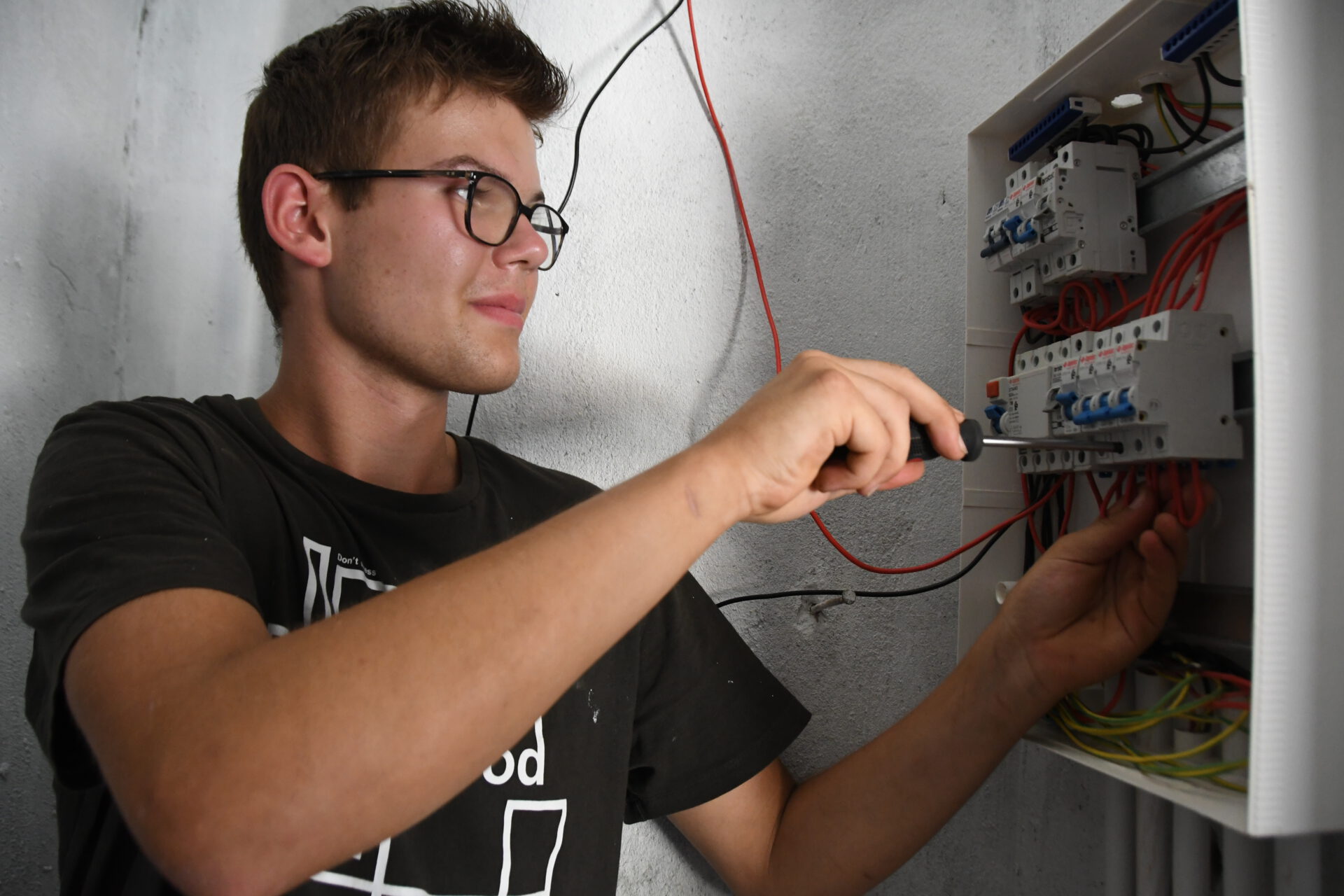 Student Jens Sijbers van Ter AA in West-Afrika met Go For Africa